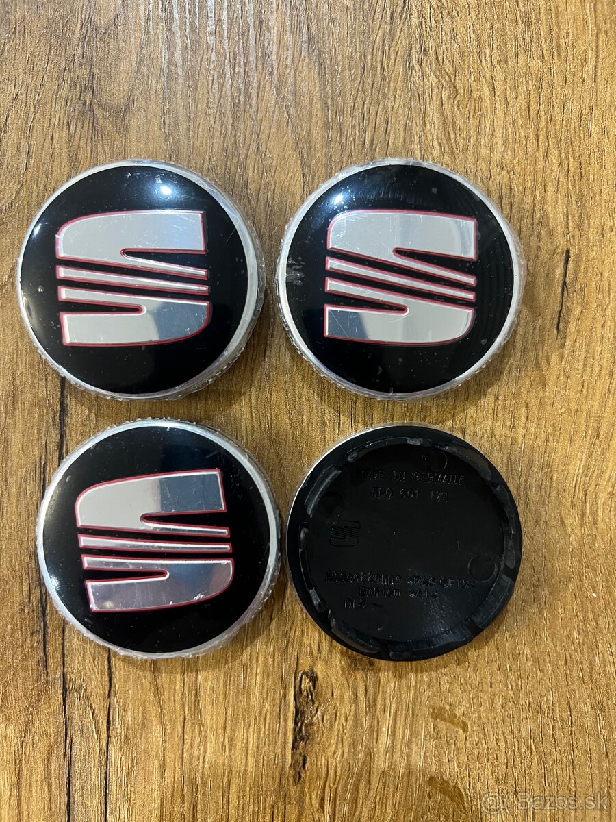 Seat 55mm stredove krytky - 2