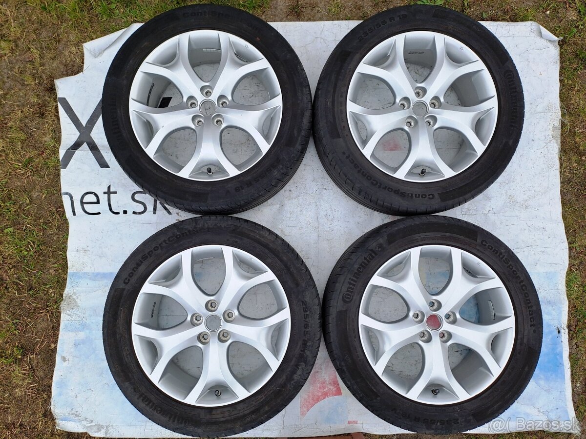 5x114.3 Originál Mazda Top Stav Pneu 235 55 R19 Dizajn Y - 2