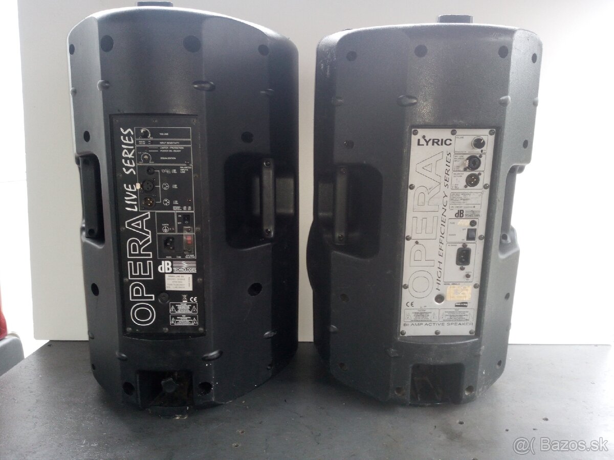 2 x 15 palcové reproduktory aktívne cena je za Obi dva. - 2
