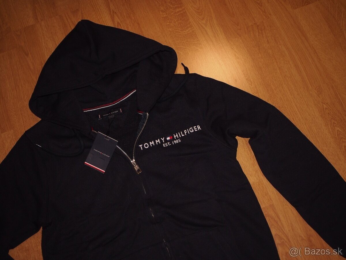 Tommy Hilfiger pánska mikina s kapucňou na zips - 2
