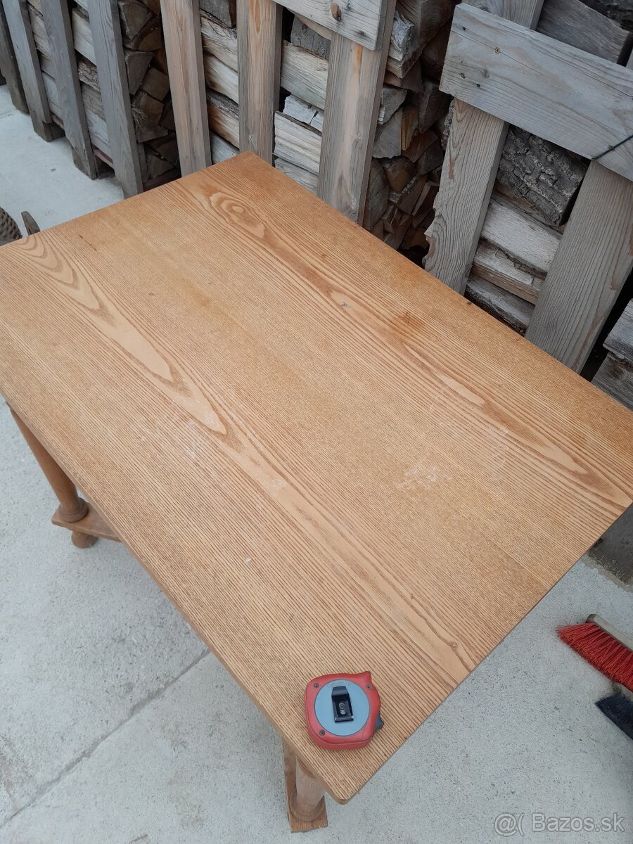 Predám vintage stôl, bez šuplíka - 2