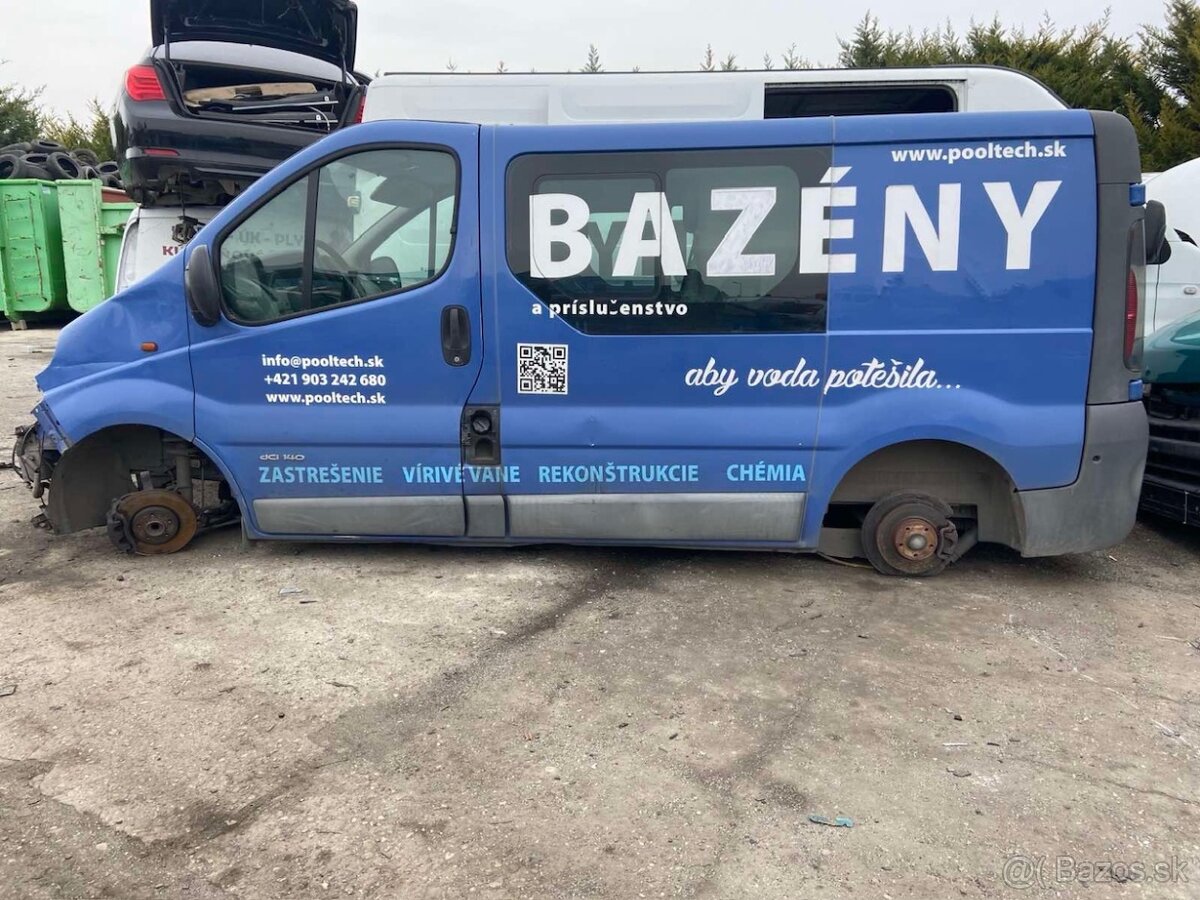 Lacno rozpredám Renault Trafic 2002-2015 na náhradné diely - 2