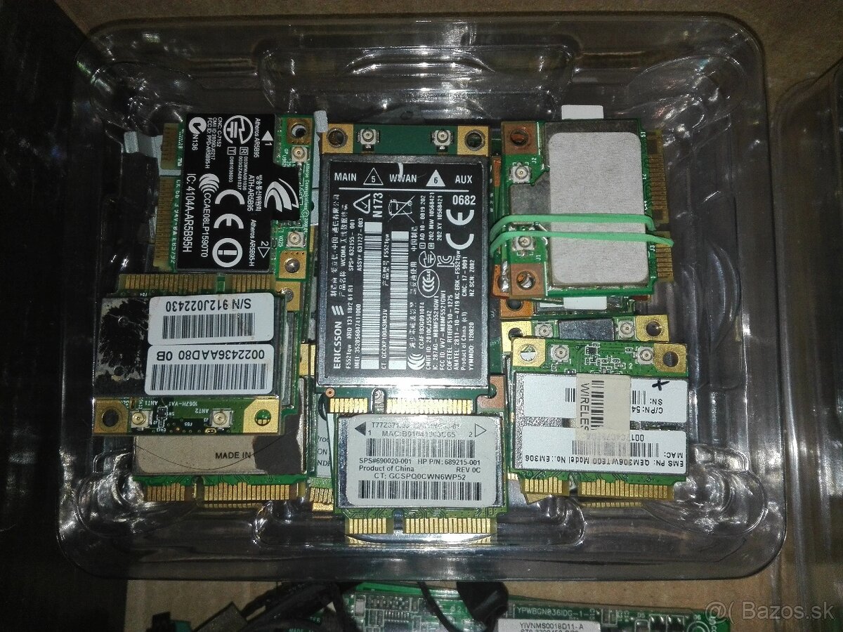 CPU. Procesor. HDD rámček. WIFI. GSM modul. - 2