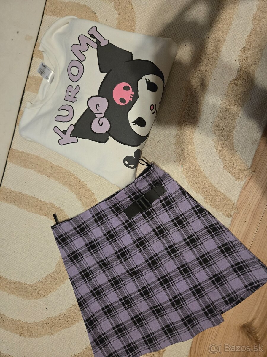 Suknicka + mikina 140 - 2