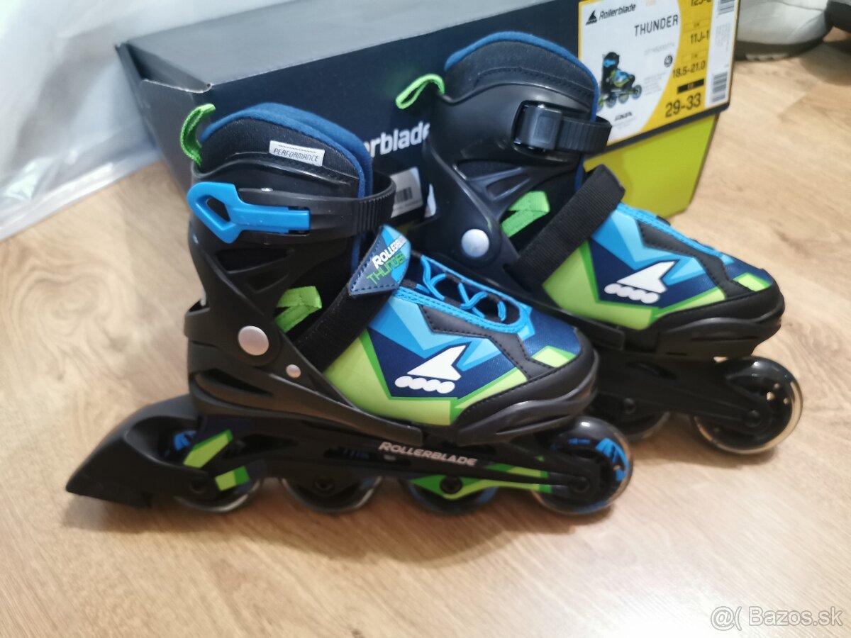 Nové detské nastaviteľné korčule - 2