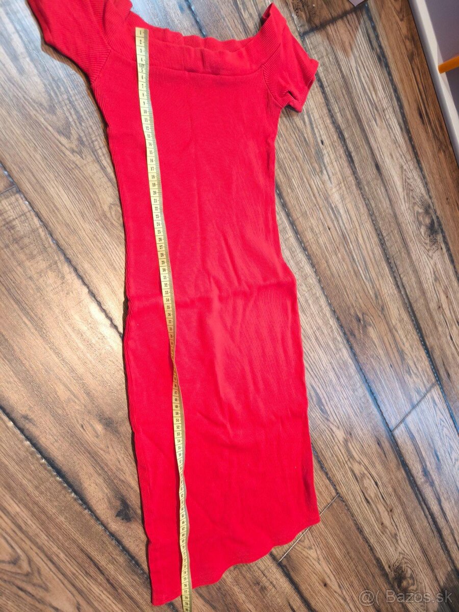 Červené šaty + biele ako darček - 2