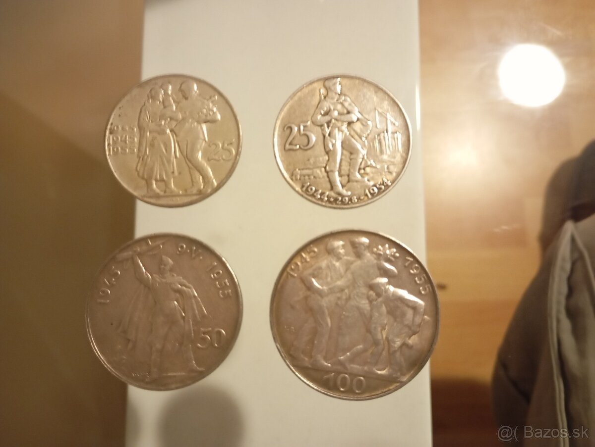 Predám strieborné pametne mince - 2