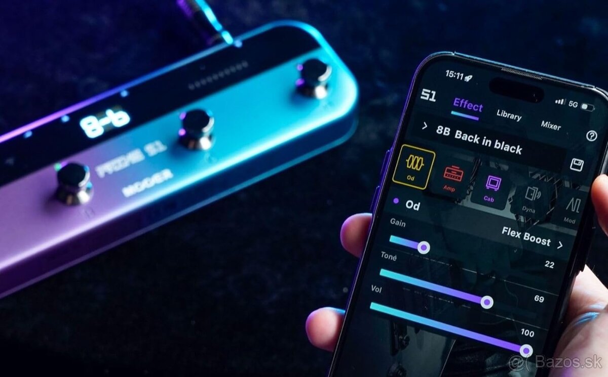 Marshall MG50FX + Mooer Prime S1 - 2