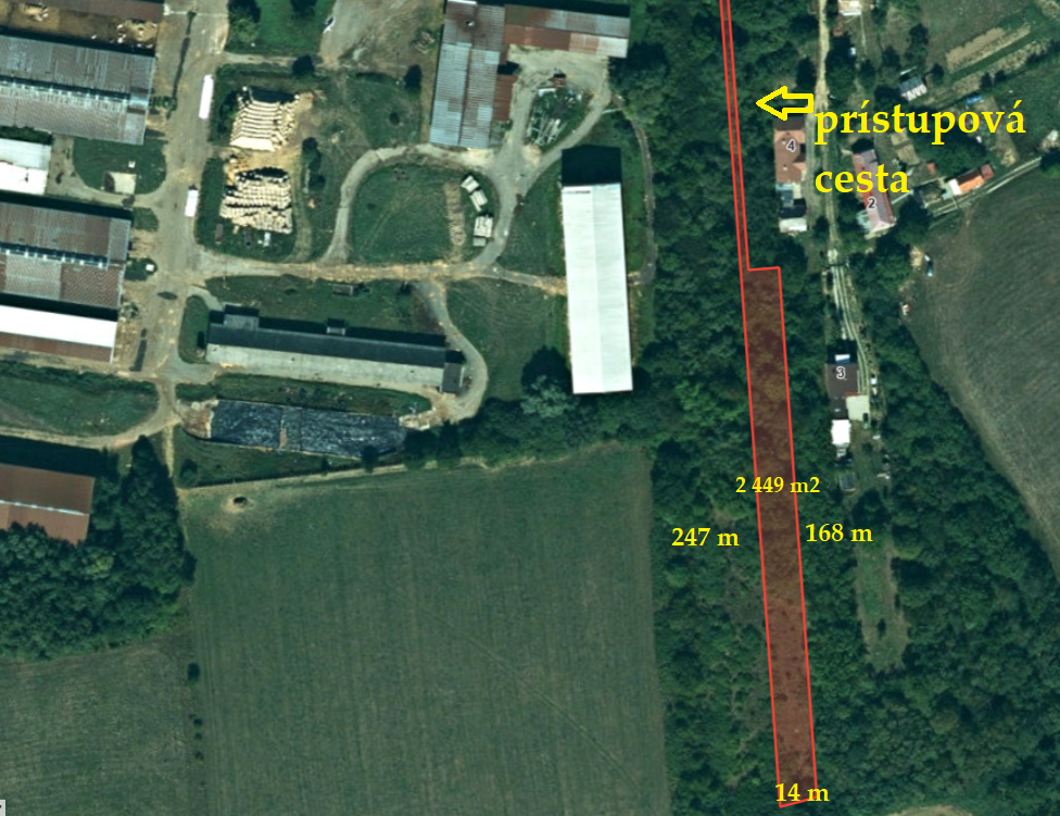 Na predaj pozemok – obec Soľ (okres Vranov n/T) - 2