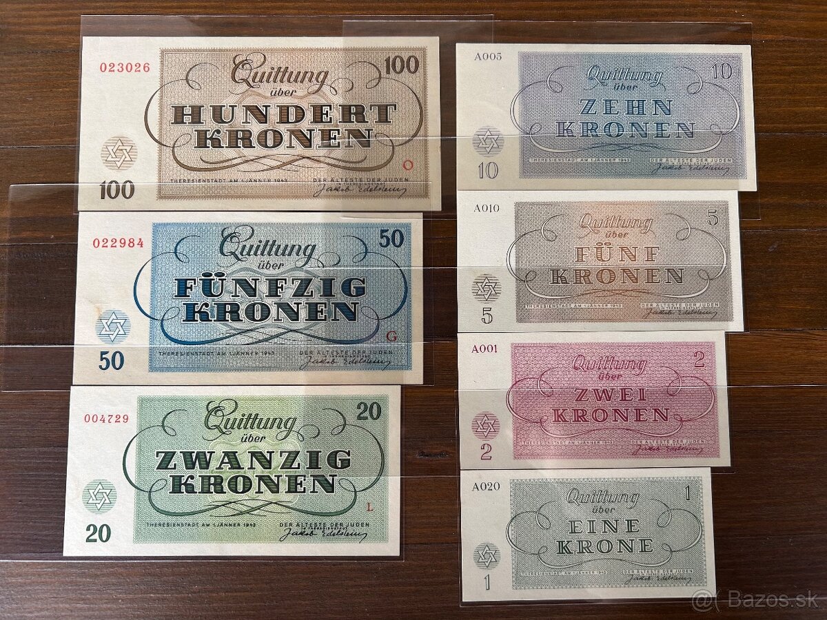 Terezínske bankovky – historická rarita z obdobia vojny - 2