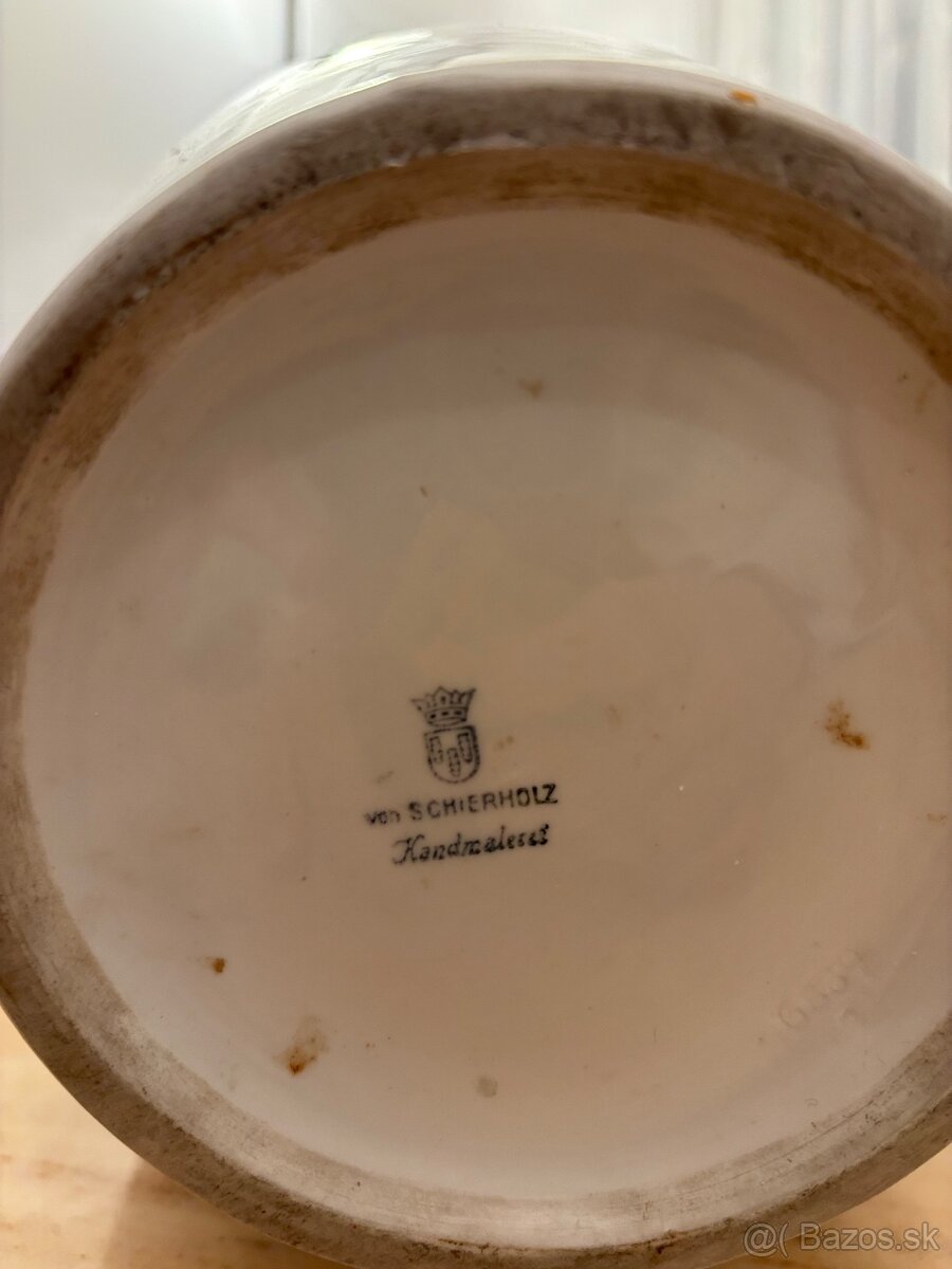 Von Schierholz porcelánová váza - 2