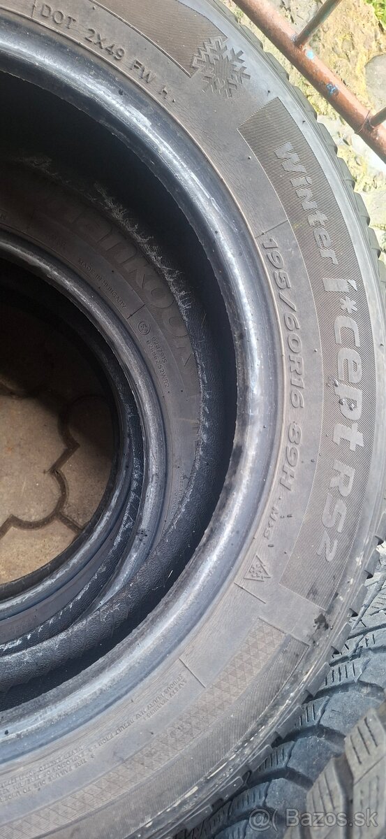 Zimne pneumatiky 195/60 R16 - 2