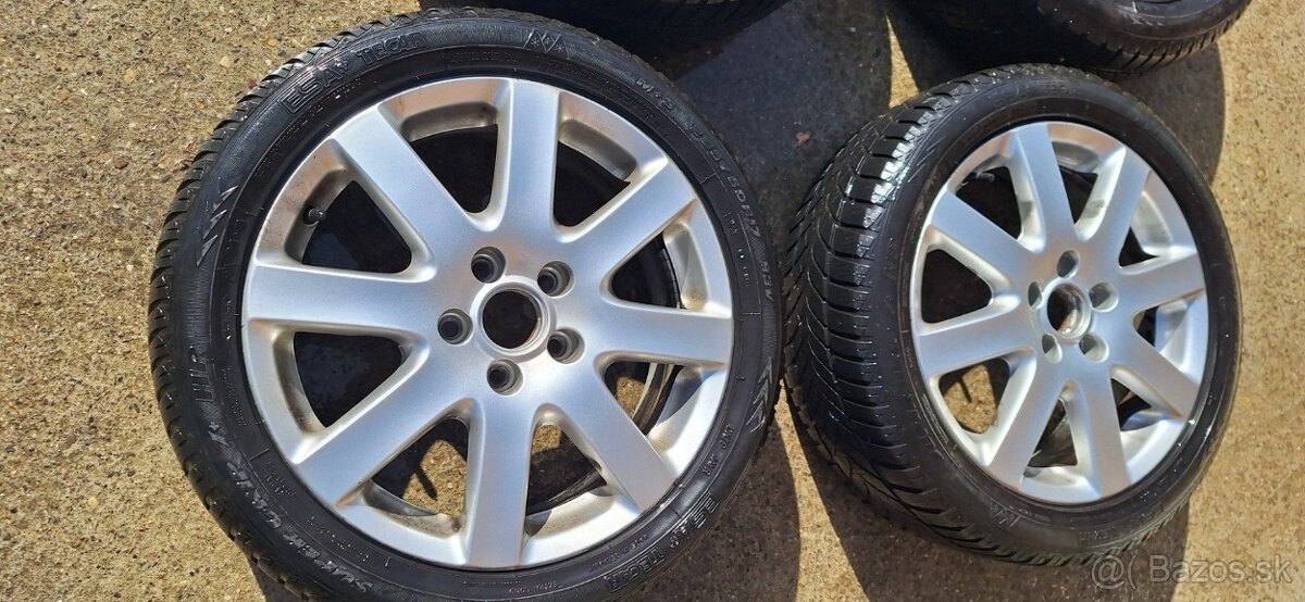 Zimna sada VW 5x112 205/50 R17 - 2