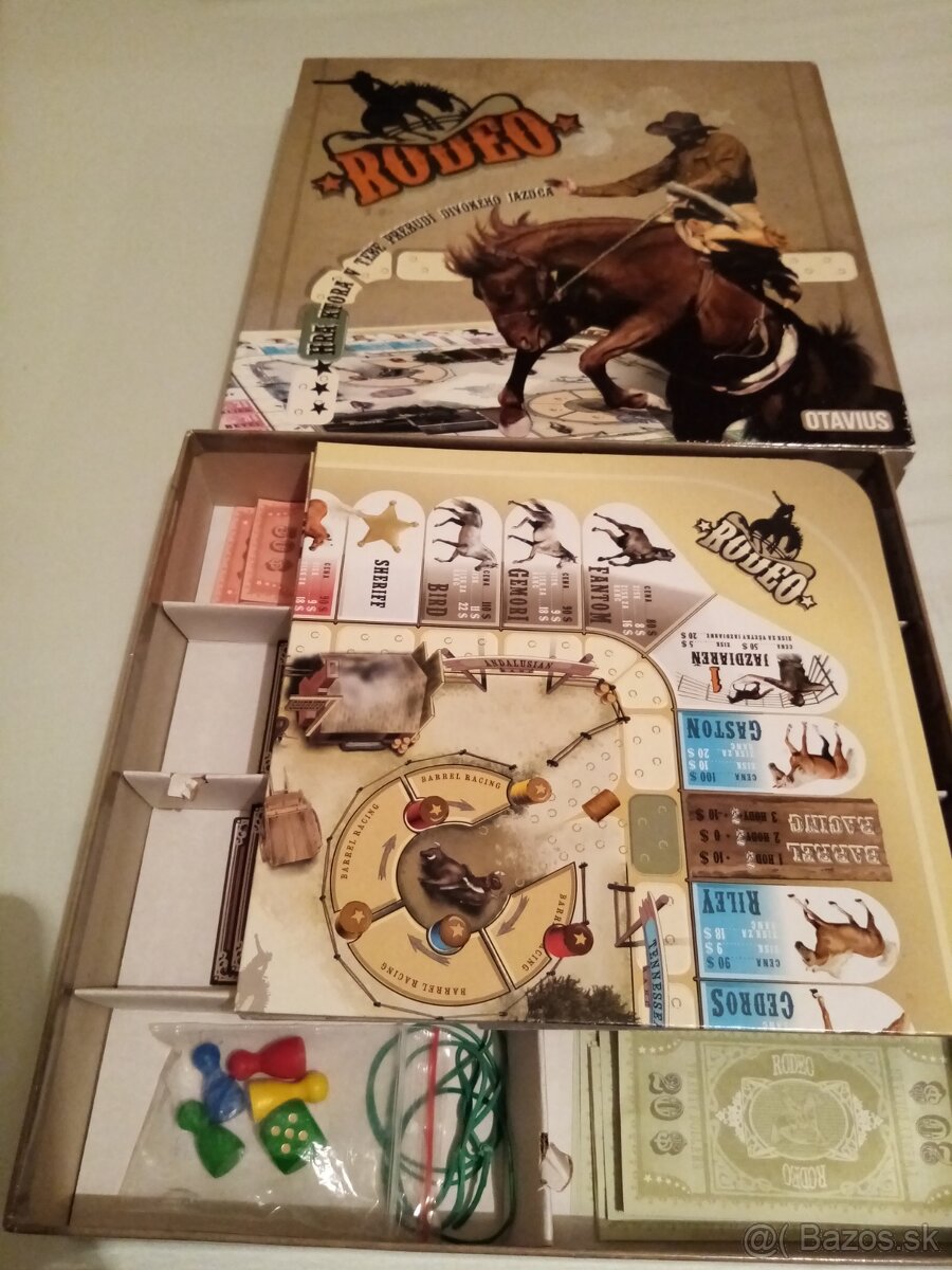 Predám spoločenskú hru RODEO - 2