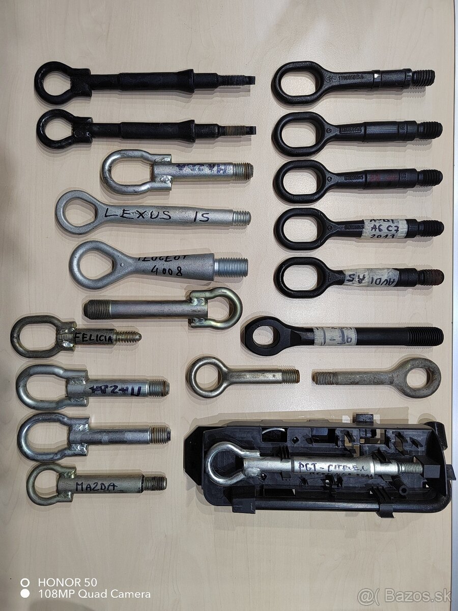 Ťažný hák, vlečné oko. - 2