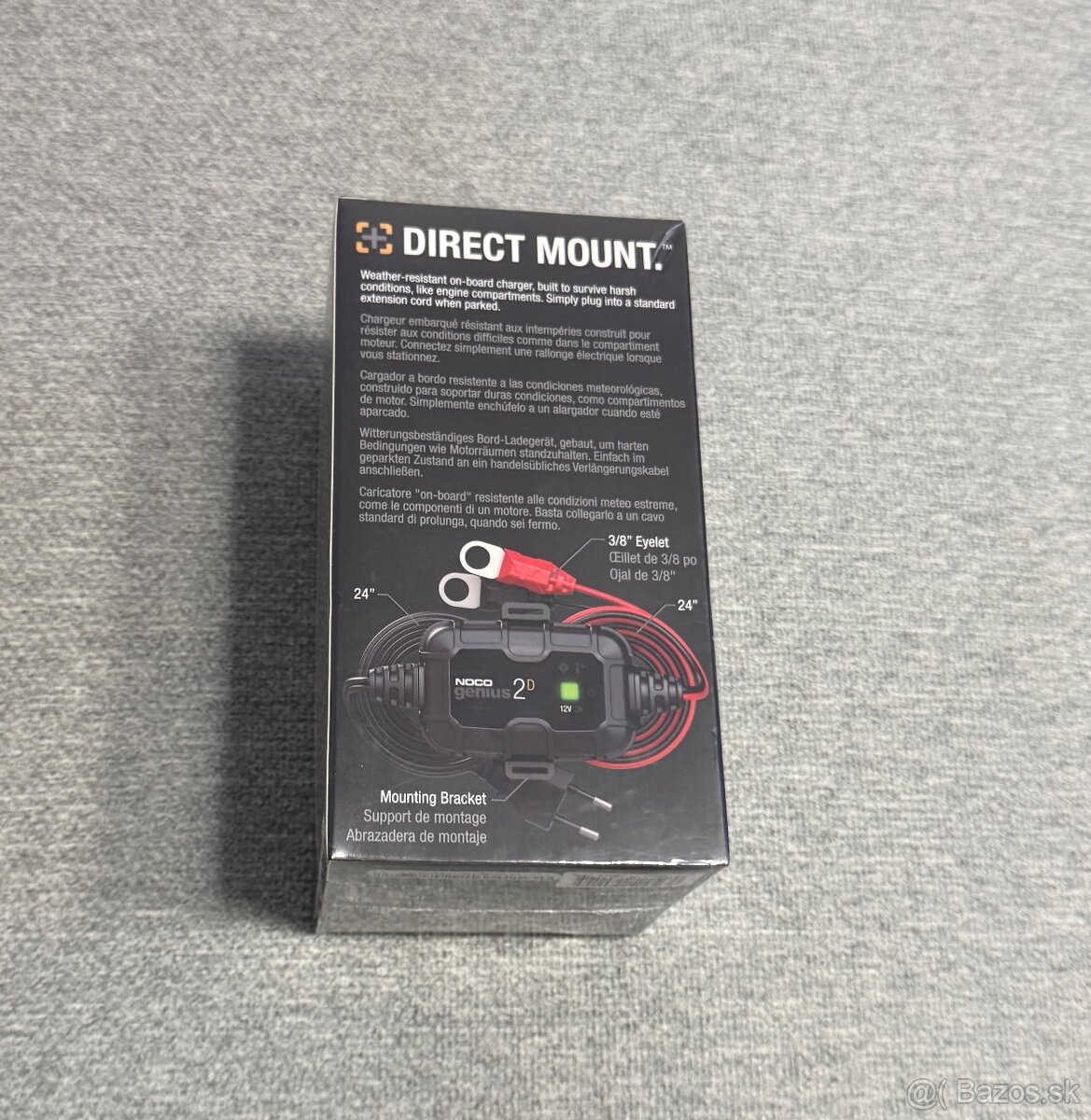 NOCO genius 2D 12V 2A - nabíjačka autobatérií - 2