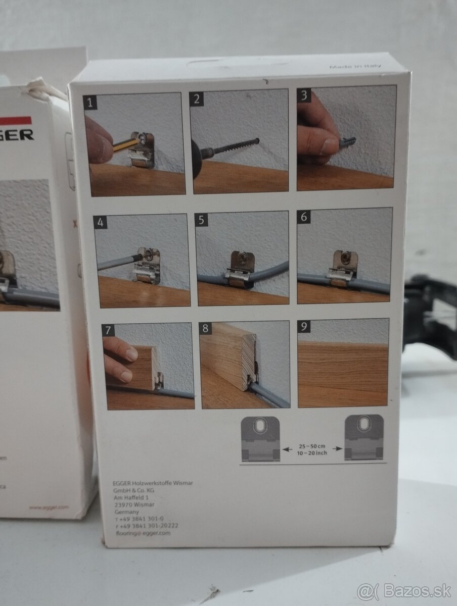 Úchyt na soklové lišty Egger - 2