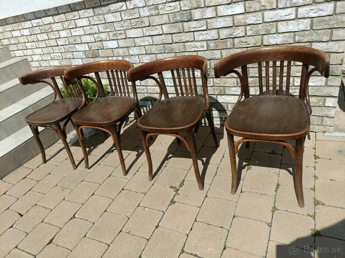 Thonet stolicky retro - 2