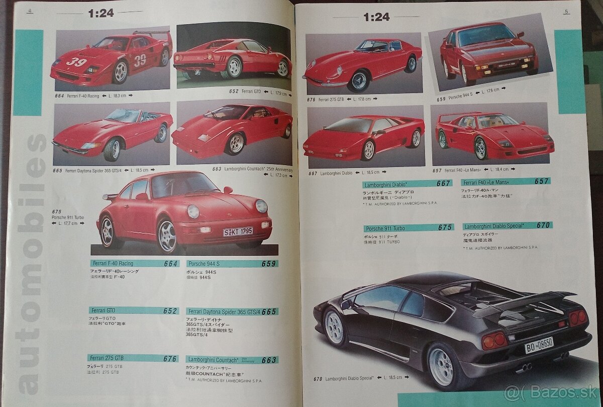 Predám katalógy modelov - 2