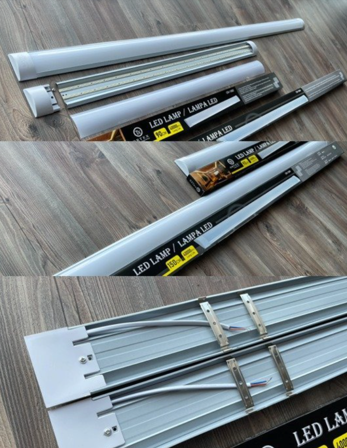 LED svietidlo stropné 60cm 90cm 120cm - 2