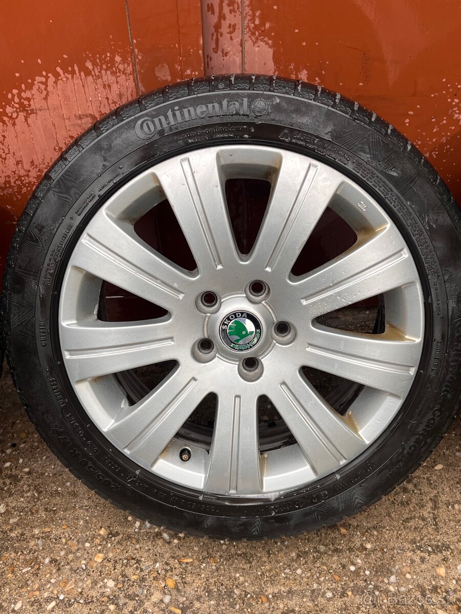 DISKY ŠKODA R17 / 5x112 - 2