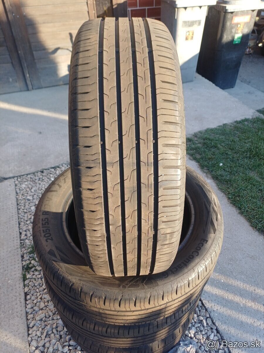 205/55 r17 letné pneumatiky ,Continental - 2