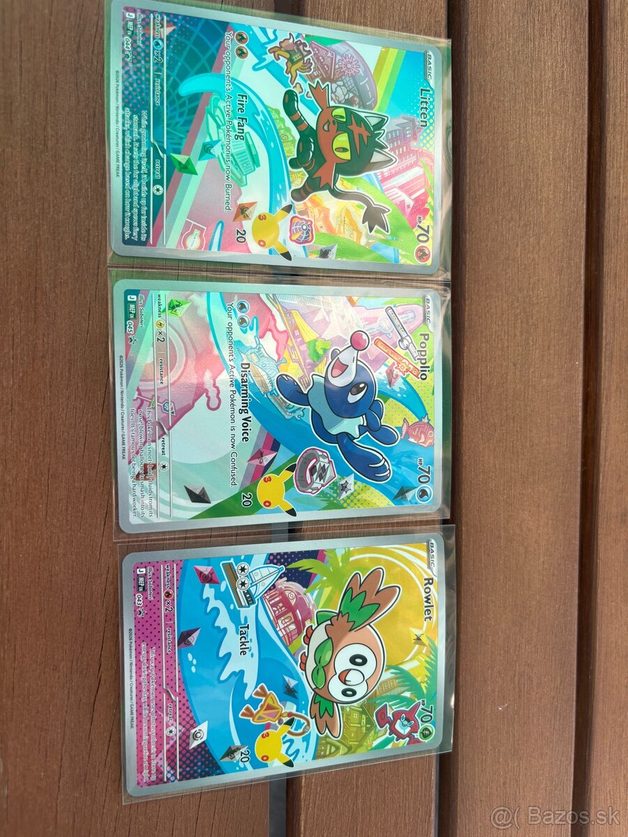 Pokemon karty / 30. Výročie - 2
