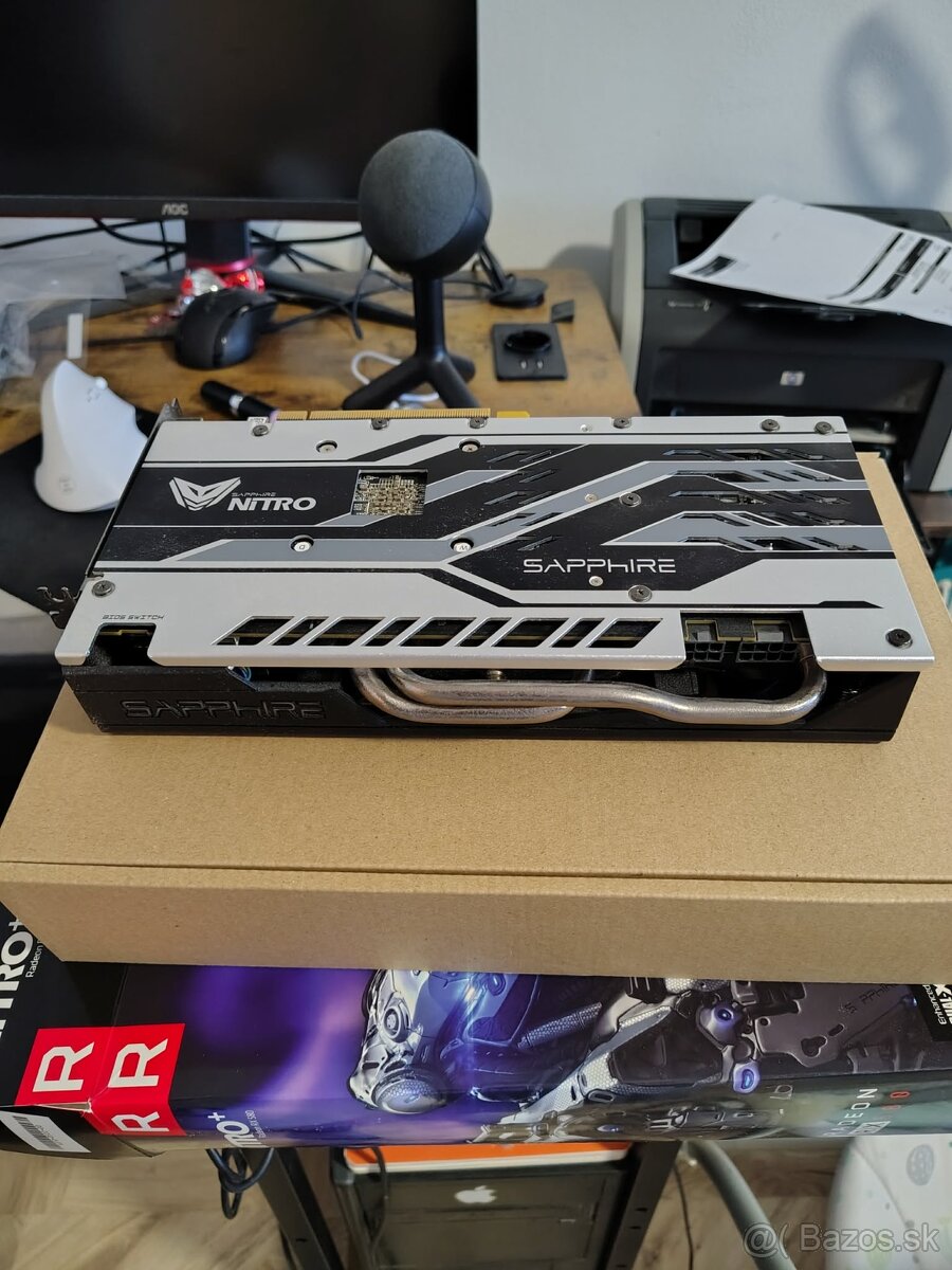 Predám grafickú kartu Sapphire RX580 8gb - 2