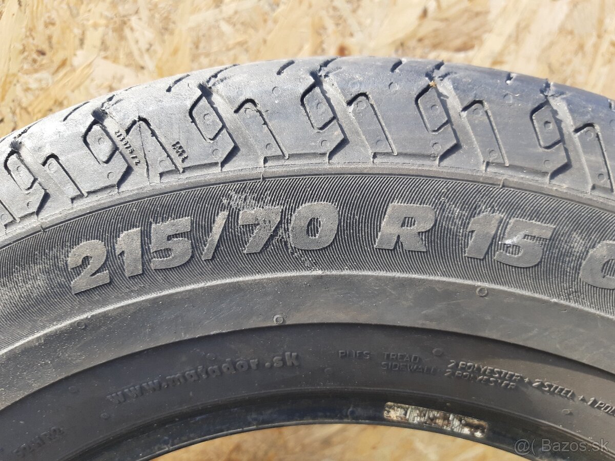 215/70 r15C letne pneumatiky - 2