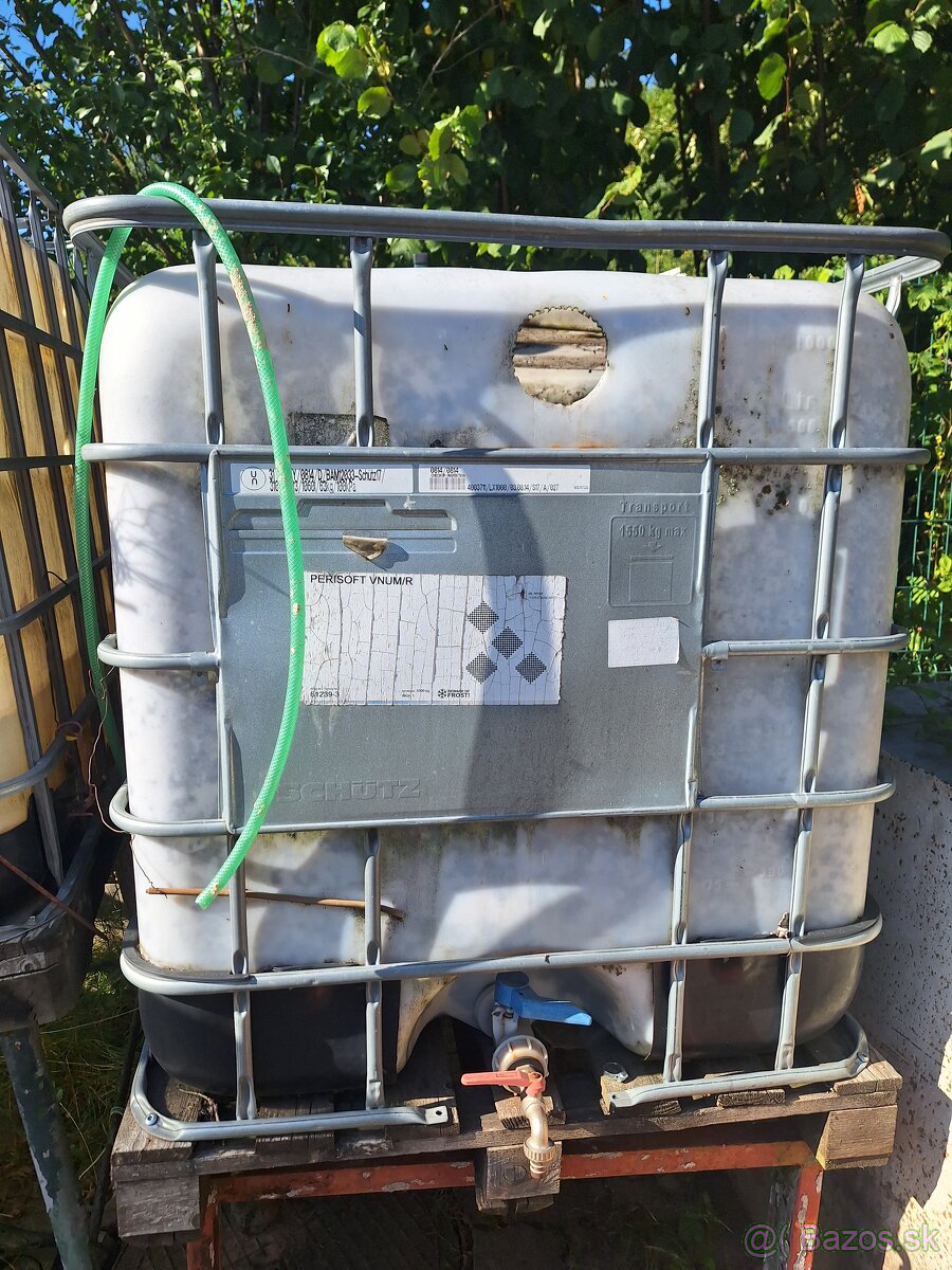 1000 l nadrž s original stojan - 2