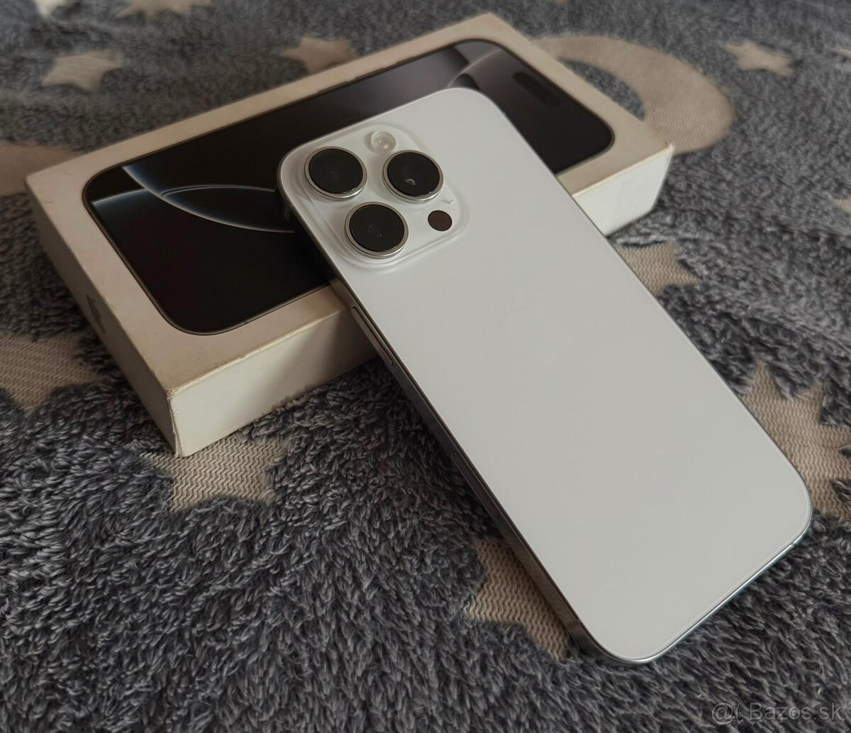 iPhone 16 Pro, White Titanium - 2