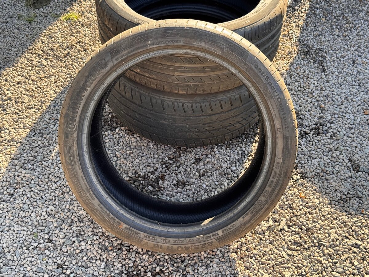 Continental pneumatiky 225/40 R18 - 2