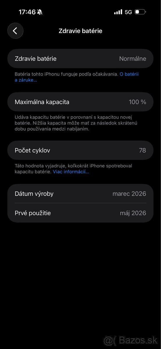 Predám iPhone 17pro max - 2
