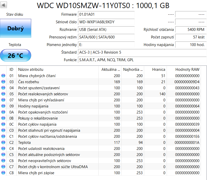Predám externý HDD WD Elements, 1000 GB, top stav - 2