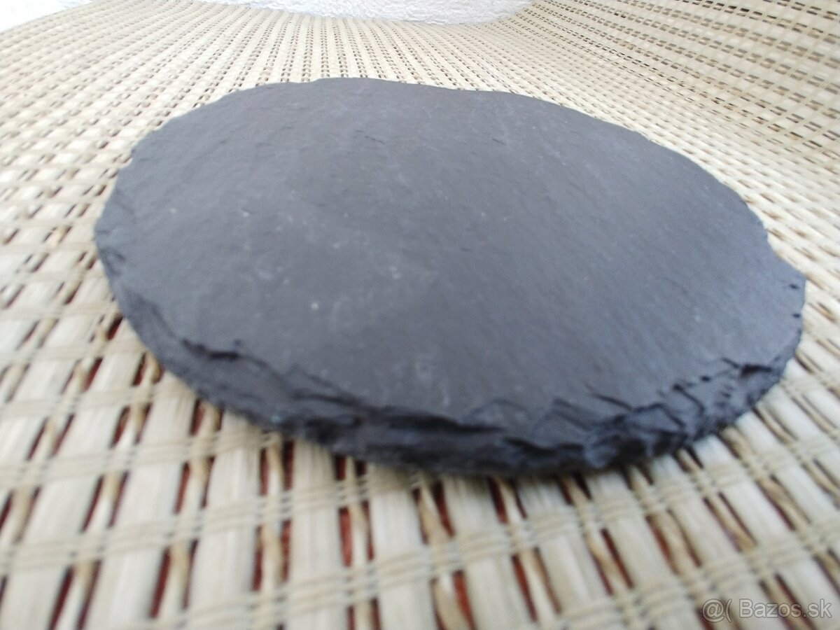 Kamenna podlozka pod pohar, bridlica - 2