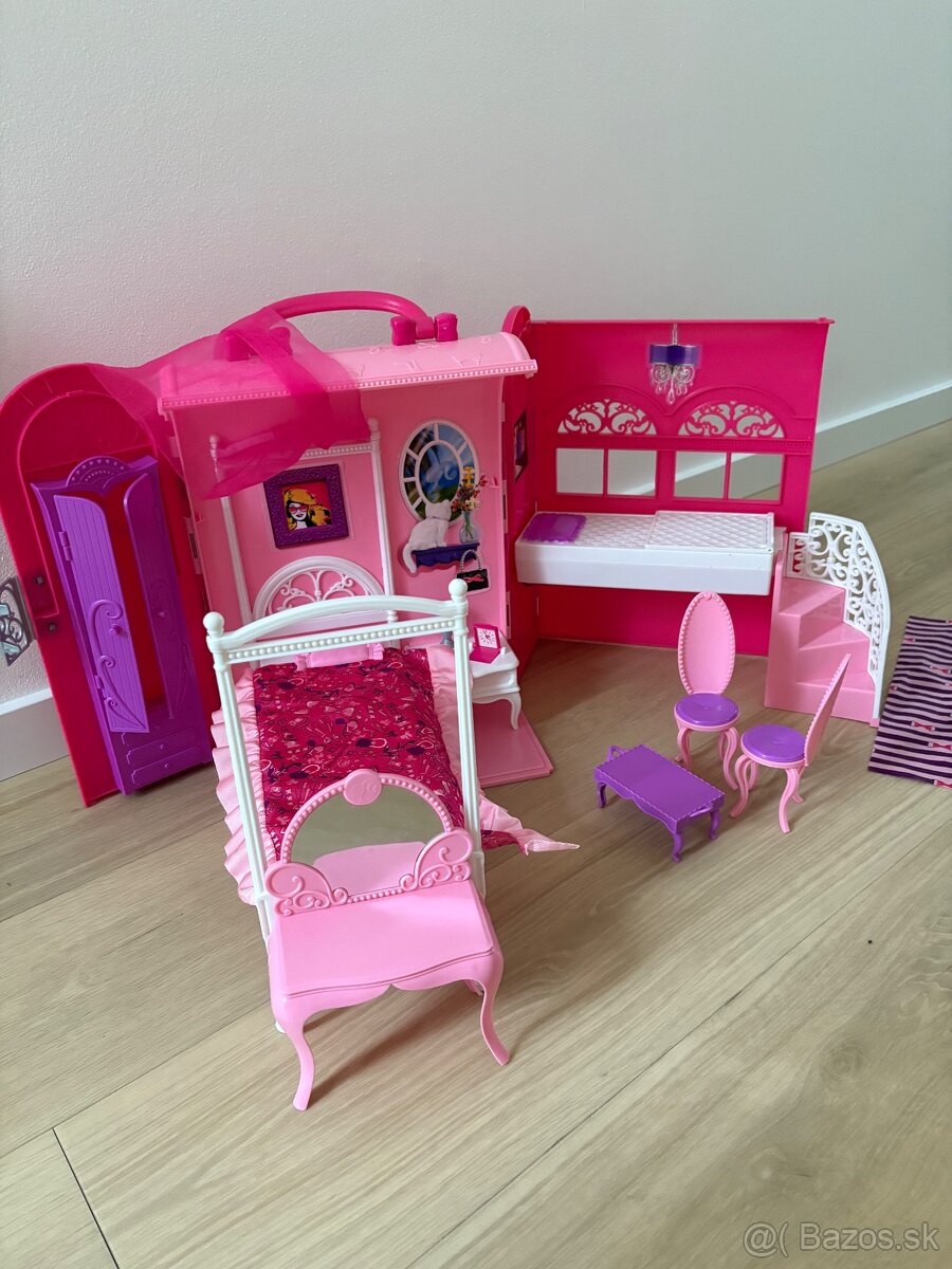 Prenosný BARBIE DOM - 2