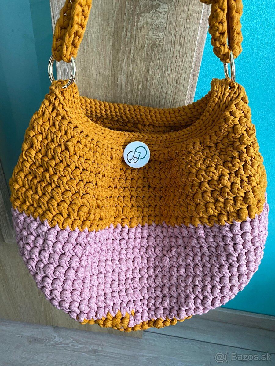 Háčkovaná kabelka - 2
