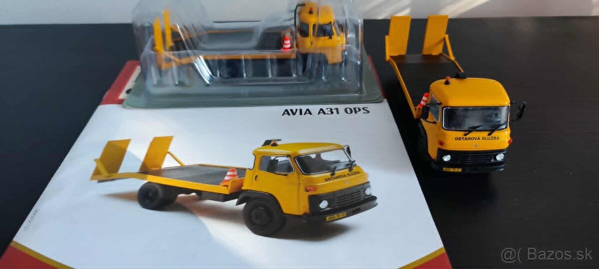 AVIA A31 1:43 Odtahovka DeAgostini Kultove Nakladaky - 2