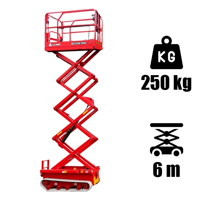 Samohybná elektrická nožnicová zdvíhacia plošina - 2