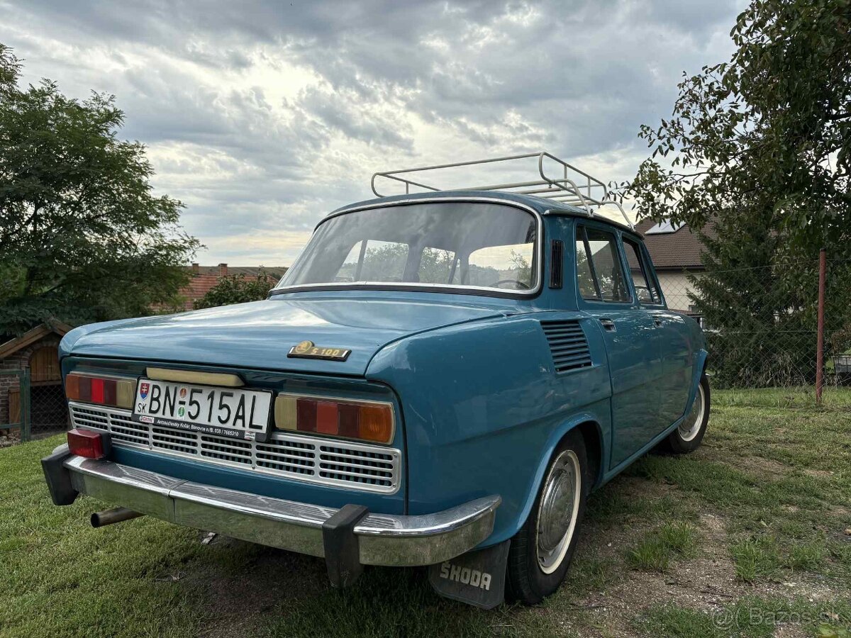 Škoda 100L rok 1973 nová STK a EMISNÁ - 2