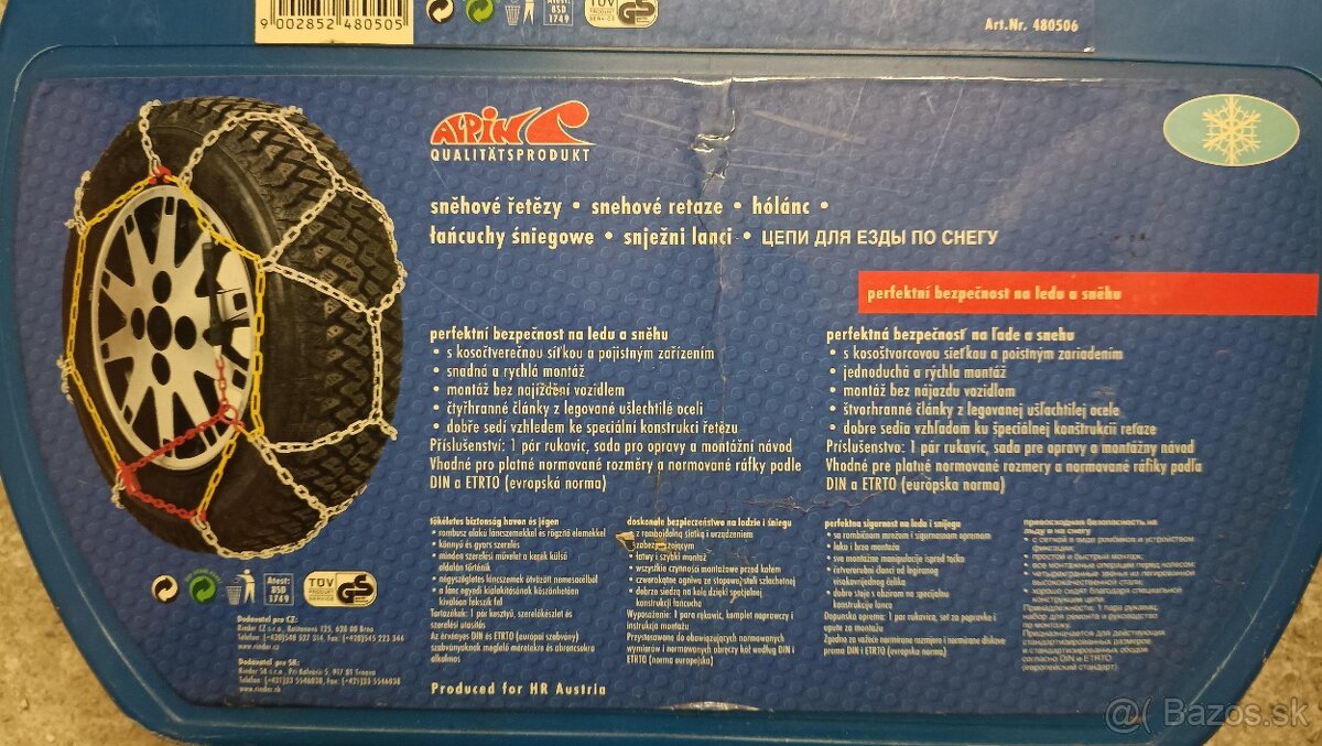 Snehové reťaze 13" až 15" - 2