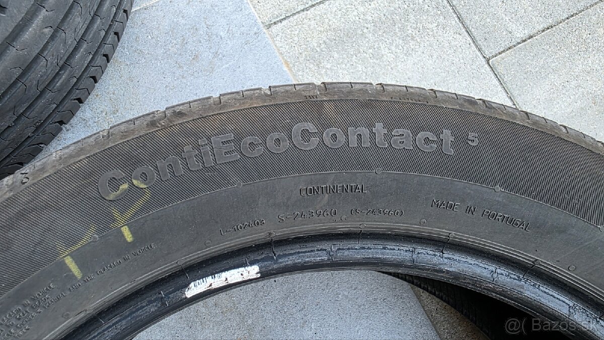 Letné pneumatiky Continental 215/55 R18 - 2
