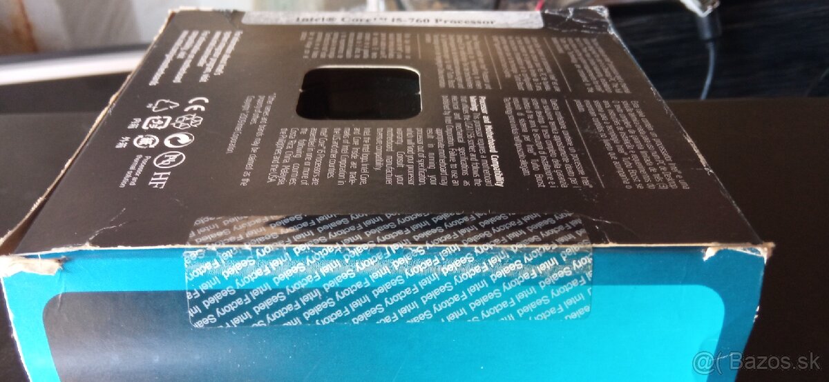 Predam procesor novy i5-760 lga1156 - 2