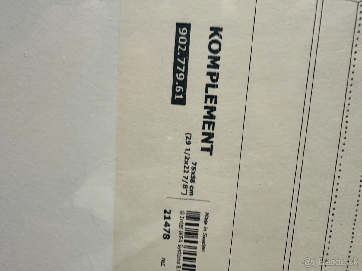 Policky IKEA PAX,58x75cm - 2