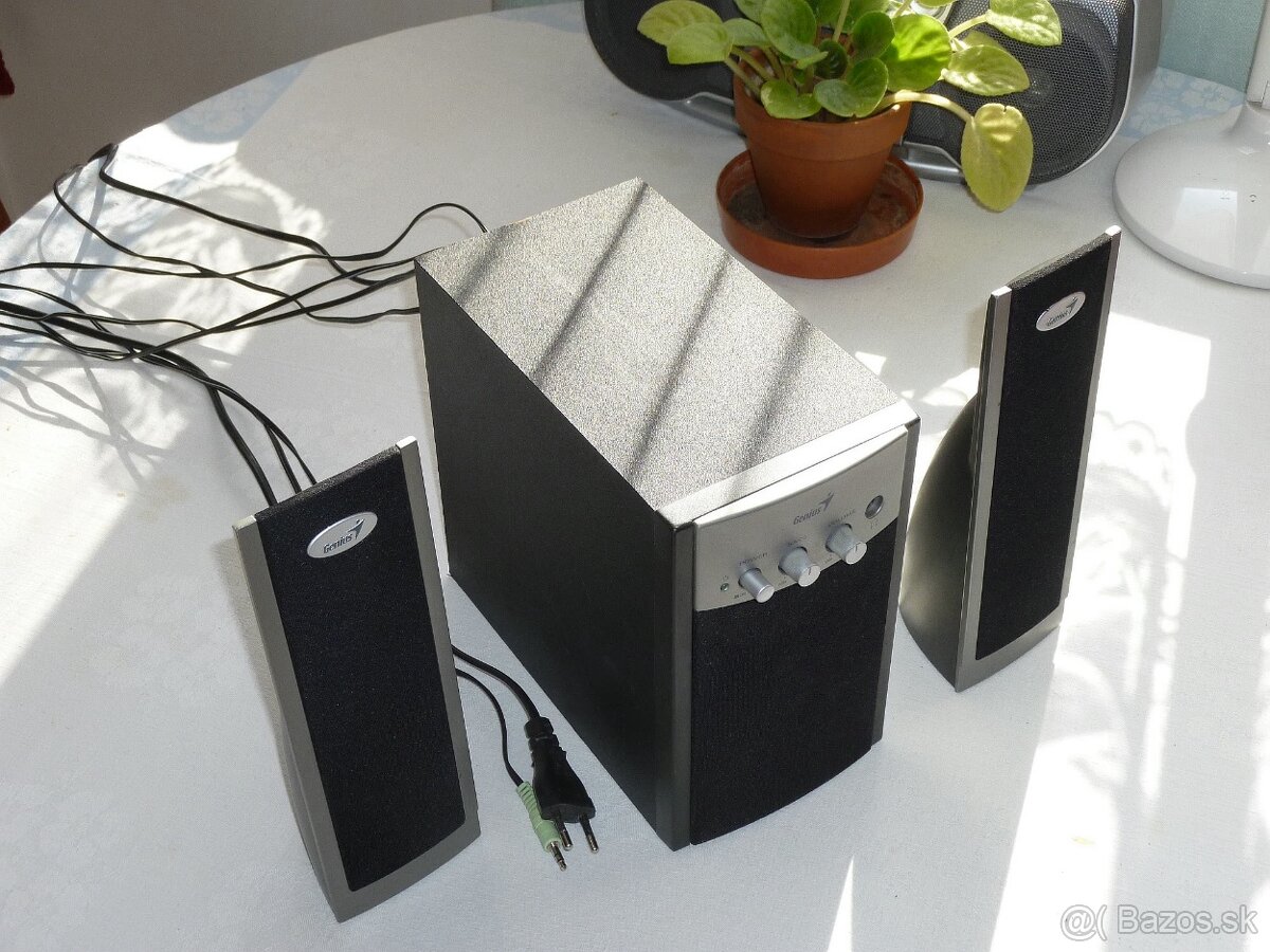 Predám reproduktory k PC značky Genius - 2