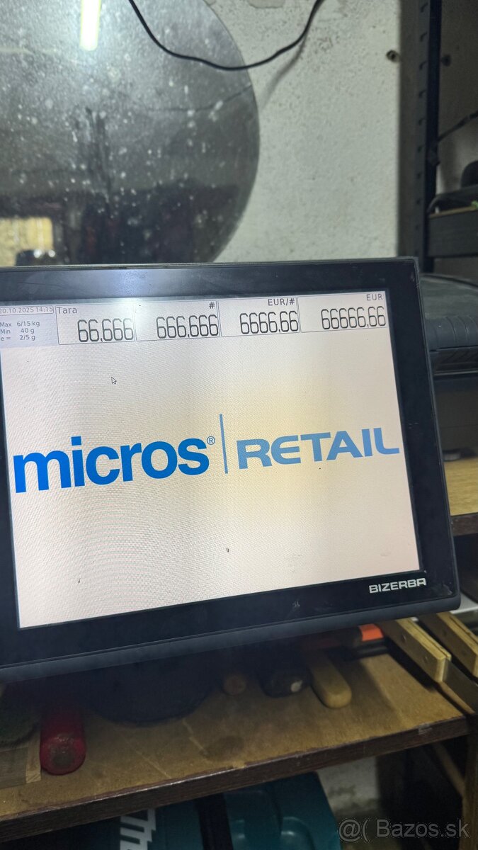 Vaha Bizerba s Tlačiarňou štítkov - 2