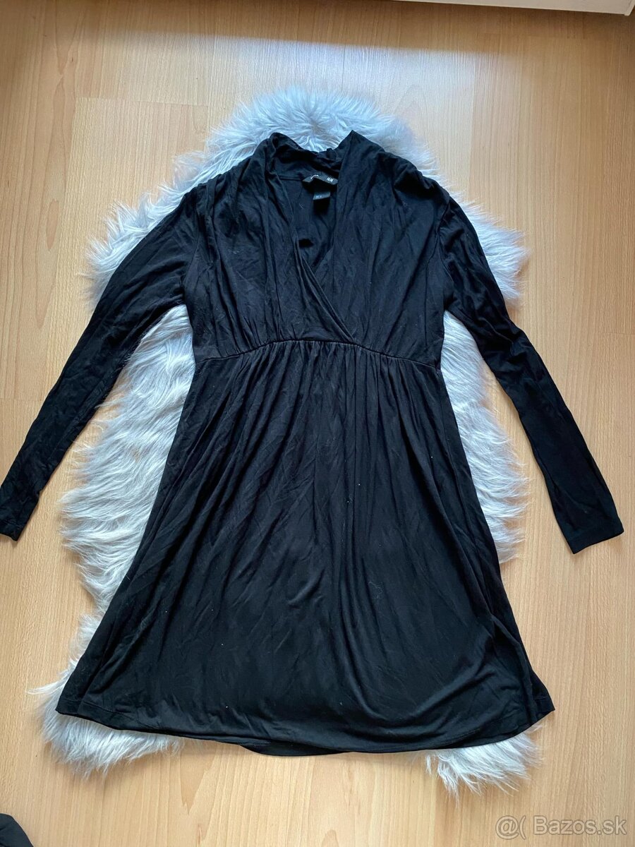 2x šaty s dlhým rukávom - 2