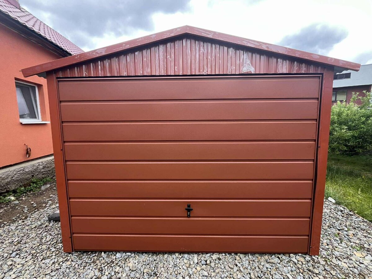 Nová plechová garáž od 3x5m - 2