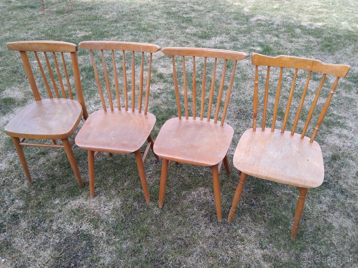 Staré RETRO stoličky - 2