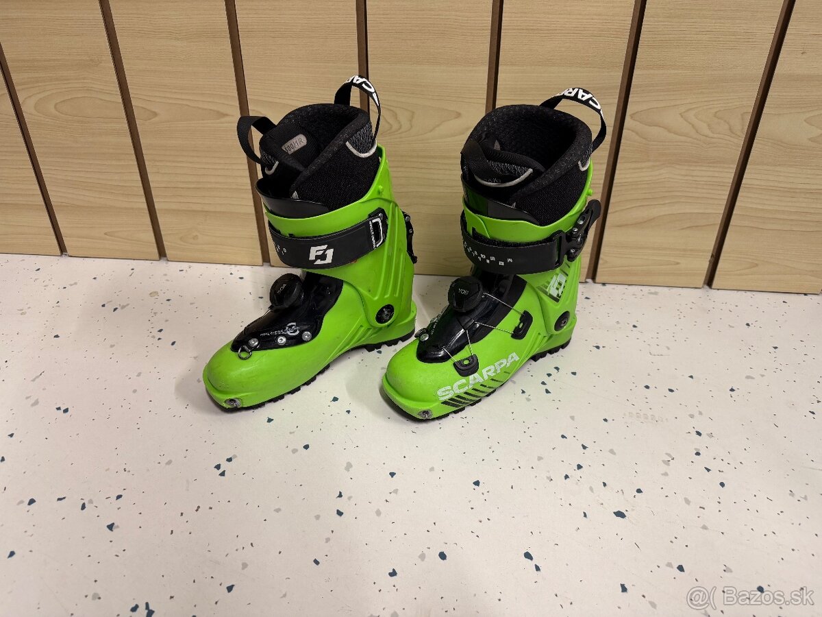 Detské skialp lyžiarky Scarpa F1 Junior 215 - 2